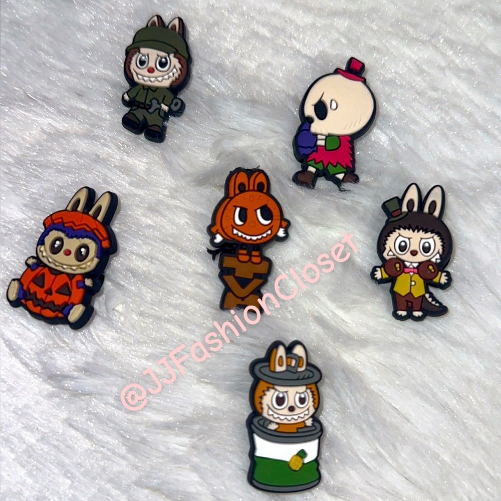 LABUBU crocs charms